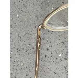 Boulevard Boutique Eyeglasses Frames ONLY B4152 44-20-135 Gold GD Round thumbnail 9