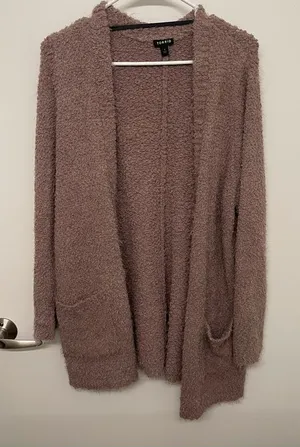 Torrid Brown Cozy Cardigan thumbnail 1