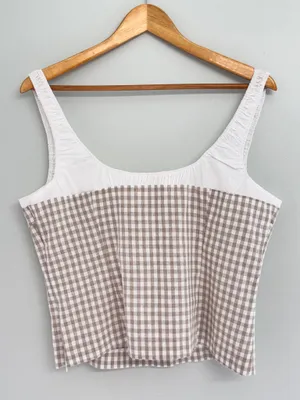 Elodie gingham top  thumbnail 10