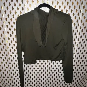 Green Athletic Zip up hoodie black bundle set size S thumbnail 5