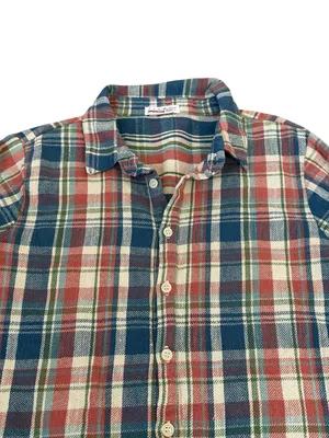 CP Shades x Free People Plaid Flannel Shirt 90s Grunge Cabincore Granola Size S thumbnail 3