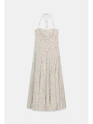 Zara voluminous polka dot maxi dress‎ thumbnail 4