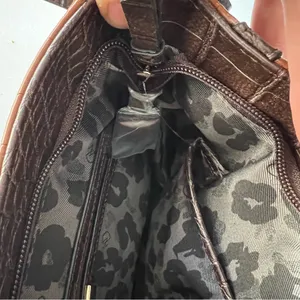 NWOT ND New Directions animal print handbag thumbnail 8
