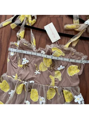For Love & Lemons Fruitpunch Sequin Mini Dress, M thumbnail 8