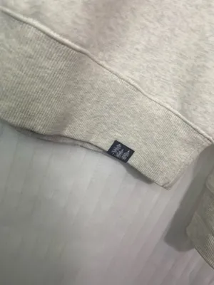 Storia Evergreen Vibes Graphic Crewneck Sweatshirt - Light Heather Gray thumbnail 3
