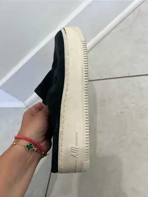 Nike Black Sail Air Force 1 Lover XX Premium Sneakers Size 6.5 US thumbnail 4