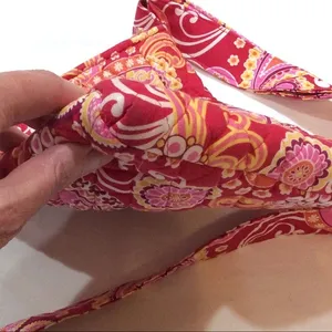Vera Bradley Hipster Crossbody Purse Raspberry Fizz Retired Red & Pink Bag thumbnail 5