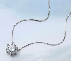 Vintage Sterling Silver necklace thumbnail 1