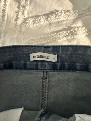 Amazon Blue denim mini skirt thumbnail 2