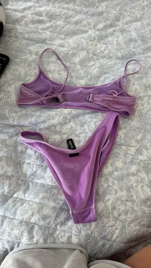 Triangl Bikini Set Velvet Purple thumbnail 2