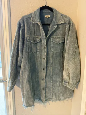 POL Light Blue Jacket thumbnail 2