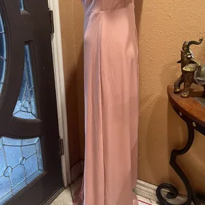 Birdy Grey pink spaghetti strap long dress nwt thumbnail 6
