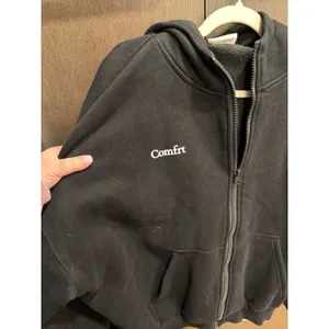 Comfrt Cloud Zip Hoodie black women's large thumbnail 4