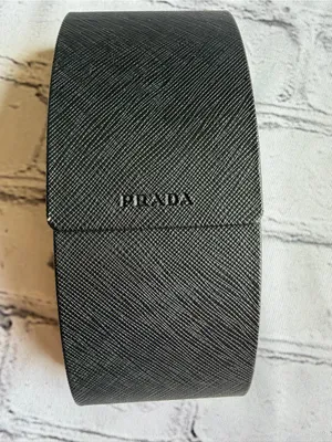 Prada Eye Glass Black Hard Case for Sunglasses with Cleaning Clothes thumbnail 8