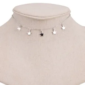 🟠Stars Silver Necklace thumbnail 3