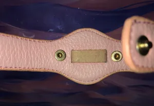 Tory Burch Vintage Y2k  Leather Style Pink Cuff thumbnail 7