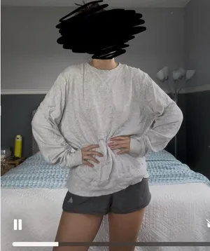 Light grey sweatshirt Gray Size L thumbnail 1