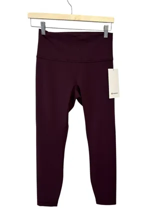Lululemon Wunder Train High-Rise Tight 25" Size 8 Goodnight Plum NWT Authentic thumbnail 4