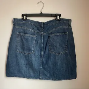 Classic GAP Y2K Denim Mini Skirt Waist‎ Size 34 thumbnail 5