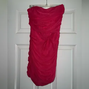Superdown Sonya Bustier Mesh Dress in Hot Pink Size Small thumbnail 10