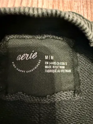 Aerie Oversize Green Sweatshirt thumbnail 2
