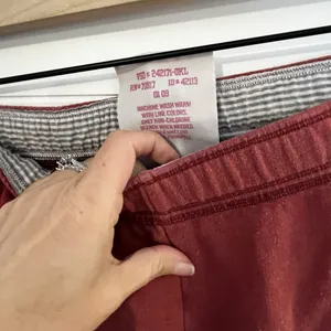 Victoria's Secret Pink Vintage Oklahoma Sweatpants Crimson & Cream Meet Pink Jones Mitchell Tag thumbnail 9