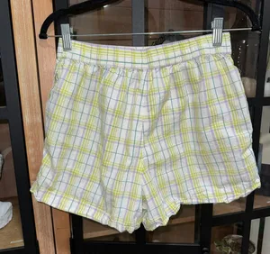 Anthropologie boxer shorts striped pajamas parke daily drills plaid dairy boy thumbnail 4