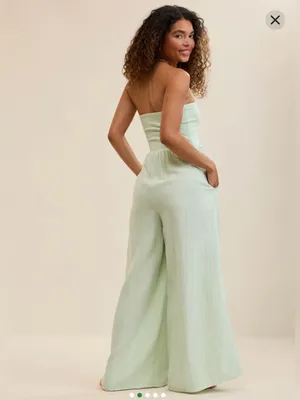 Aerie At The Barre Strapless Jumpsuit thumbnail 3