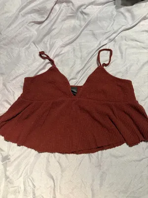 Wild fable rust orange tank top  thumbnail 5