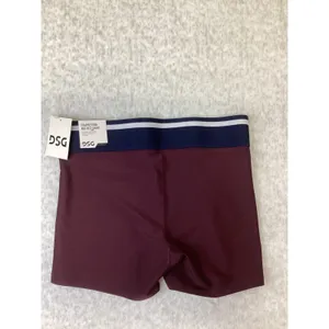 DSG Womens Compression Mid-Rise 3 Inch Inseam Shorts Burgundy Navy Size S‎ NWT thumbnail 3