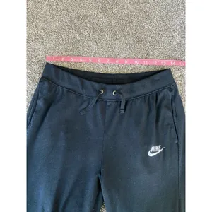 Nike Black Fleece Jogger Sweatpants Women’s Small Athleisure thumbnail 4