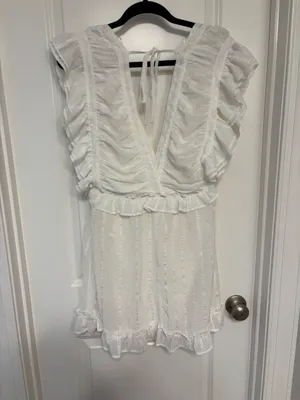 FAVLUX Dress White Mini  thumbnail 3