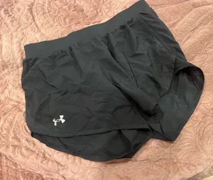 Under Armour Black Performance Running Shorts with Logo thumbnail 1