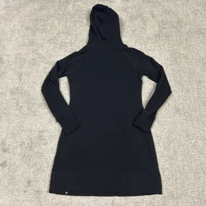 American Giant Hoodie Dress Womens XS Black Cowl Neck Long Sleeve Pocket Tunic thumbnail 6