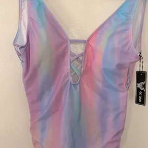 GO COCO Swimsuit NWT Pink Size L thumbnail 2