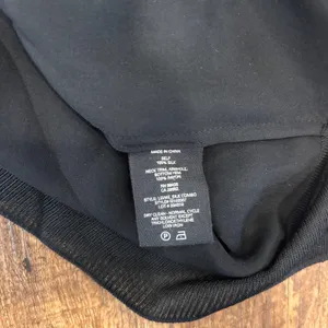 Theory Lewie Silk Combo Black Sleeveless Women's Size Petite P (XS) Minimalist thumbnail 4