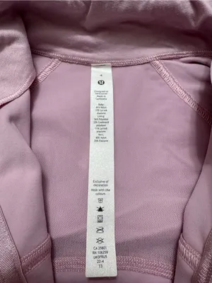 Lululemon Cropped Pink Define Jacket thumbnail 3