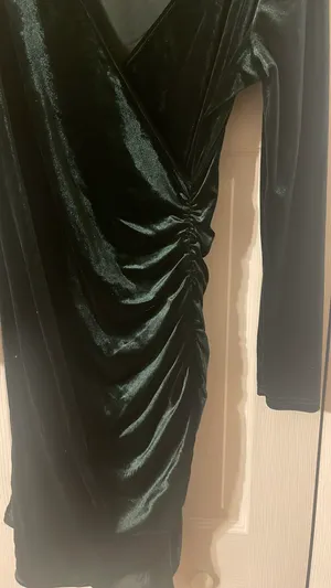 Velvet Green Dress Size 2X thumbnail 2