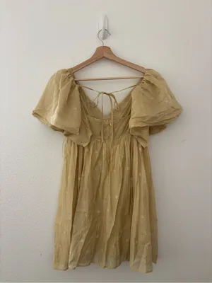 Anthropologie moon river mini polka dot dress thumbnail 3
