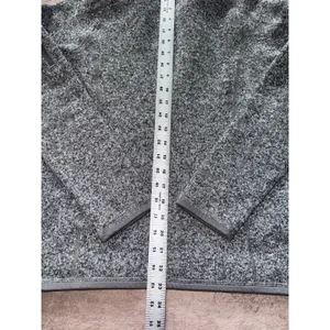 Patagonia Women's Better Sweater Gray Heather 1/4 Zip Up‎ Size Small thumbnail 10
