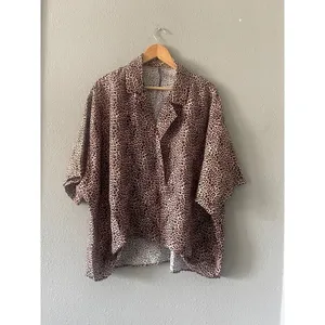 Anthropologie Animal Print Top thumbnail 2