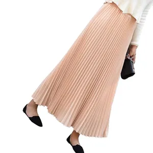 Club Monaco Blush Pink Pleated Maxi Long Women’s Skirts Size 6 thumbnail 3