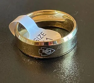 Gold Kansas City Chiefs Ring thumbnail 2