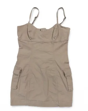 Cotton On Beige Mini Dress Medium thumbnail 2