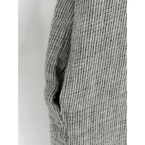 Madewell Double Faced Top Women‎ Small Linen Cotton Gray Black Boho Pockets thumbnail 2
