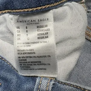 American Eagle Outfitters Women's Next Level Stretch Size 8 Regular thumbnail 6