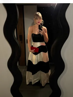 Hutch Rena Strapless Colorblock Maxi Dress thumbnail 4