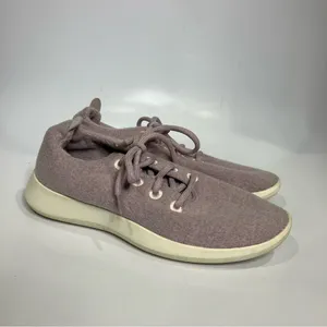 Allbirds wool runners lavender merino wool sneakers women’s‎ size 9 washable thumbnail 2
