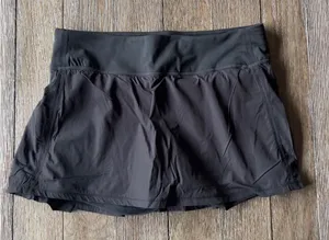 Women's Black Athletic Shorts thumbnail 1