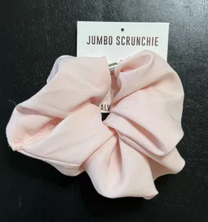 Always You Pink Large Scrunchie Hair Tie New thumbnail 1